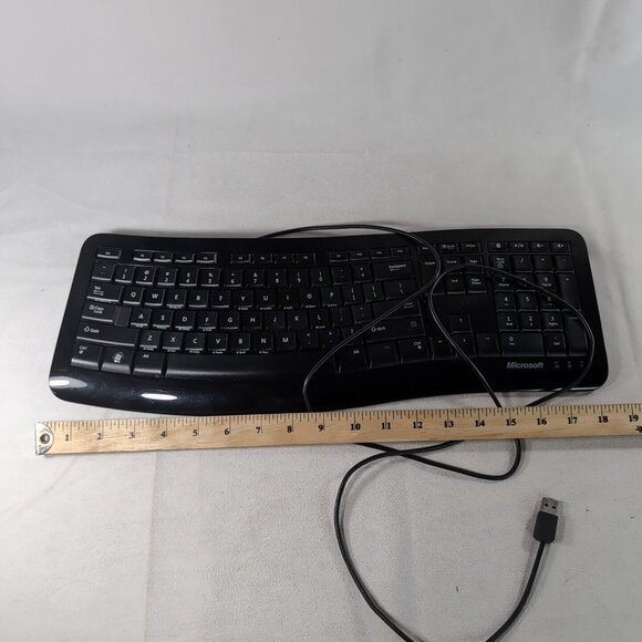 Microsoft Comfort Curve Keyboard 3000 TESTED WORKS - Picture 10 of 12
